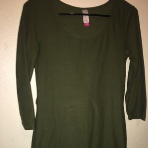 Olive Green Mini Dress Size Small